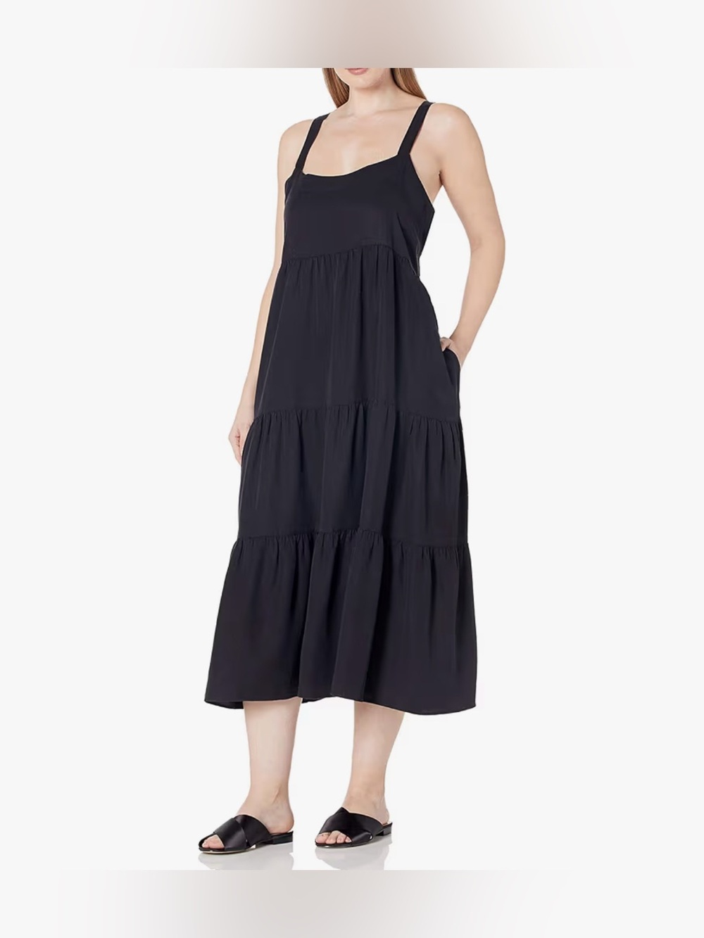 The Drop Britt Tiered Maxi Tent Dress Size 3X